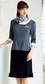 ティアードスカート 無地 9351411