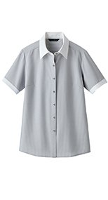 S-36891 36892 36896 36899 パトリックコックス 半袖ブラウス クレリック 99-S36891