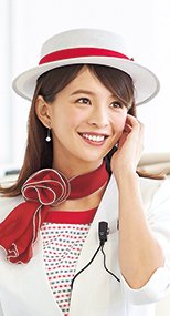 en joie(アンジョア) OP603 en joie(アンジョア)アクセントになる赤リボンがかわいい帽子 メッシュタイプ 93-OP603