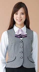 S-03991 03999 SELERY(セロリー) ベスト チェック 99-S03991
