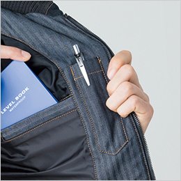 左胸 内ペンポケット