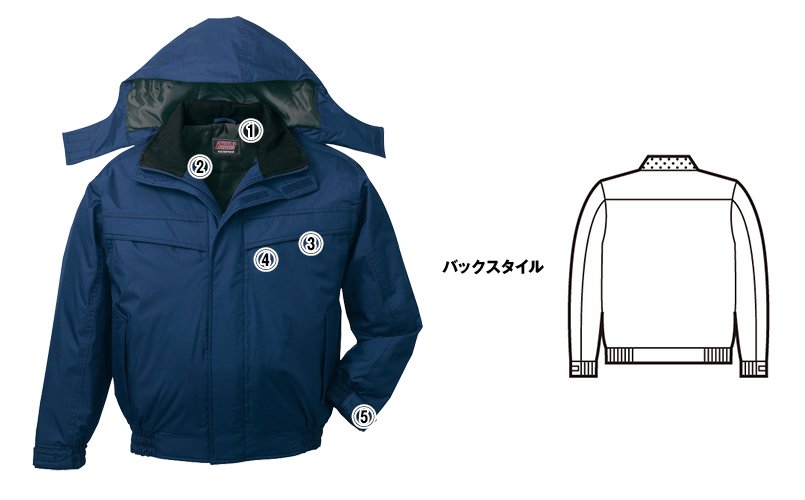 自重堂jichodo48460 商品詳細・こだわりPOINT