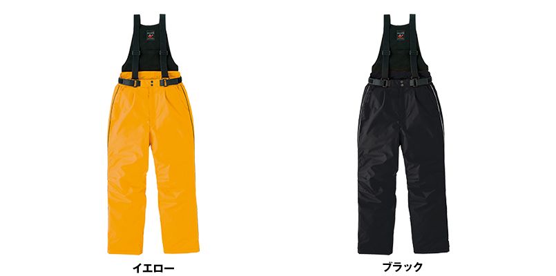 AZ6064 アイトス 極寒対応 光電子 防風防寒着サロペット 色展開