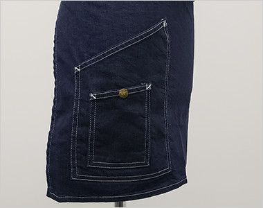 LCK79005 Lee ショートエプロン(男女兼用) ダブルポケット