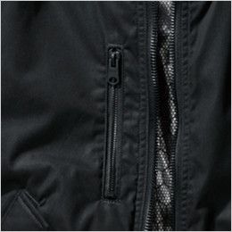 バートル 5260 MA-1 フライト防寒ジャケット(男女兼用) ファスナーポケット