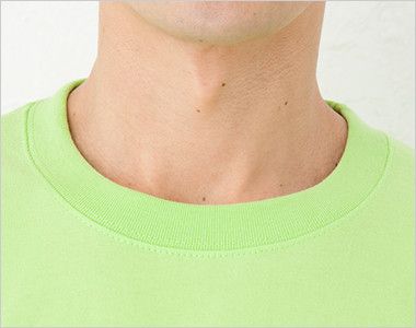 ハイグレードTシャツ(6.2オンス)(男女兼用) リブ仕様のキレイでしっかりとした襟