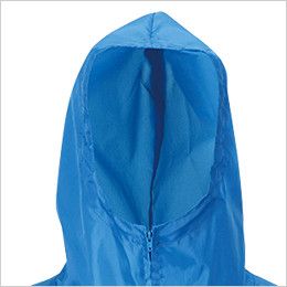 2271 カジメイク Air-one快適ヤッケ(ベンチレーション付き)(男女兼用) フィットするように調節可能なフード