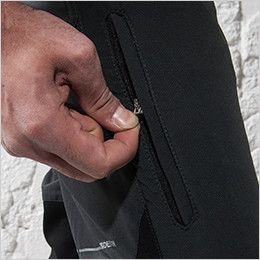 846345 TS DESIGN ハイブリッドストレッチ ショートパンツ(男性用) ファスナーポケット