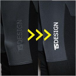 846345 TS DESIGN ハイブリッドストレッチ ショートパンツ(男性用) 反射プリント
